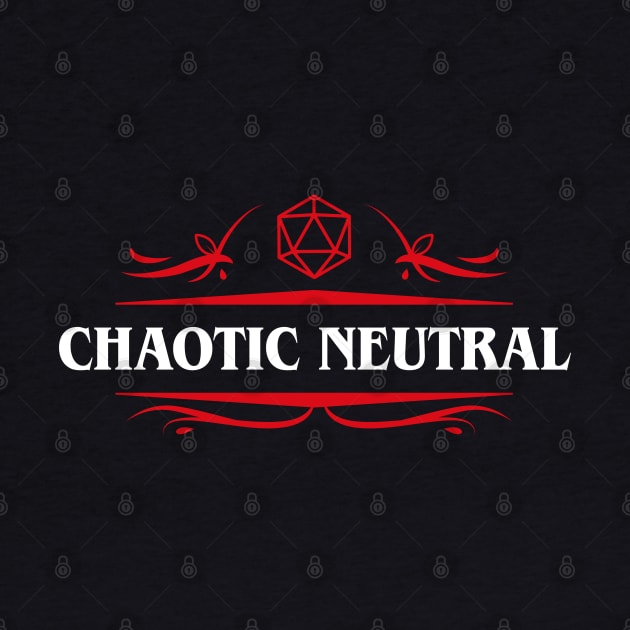 Chaotic Neutral Alignment Dungeons Crawler and Dragons Slayer by pixeptional